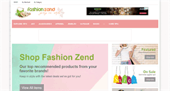Desktop Screenshot of fashionzend.com